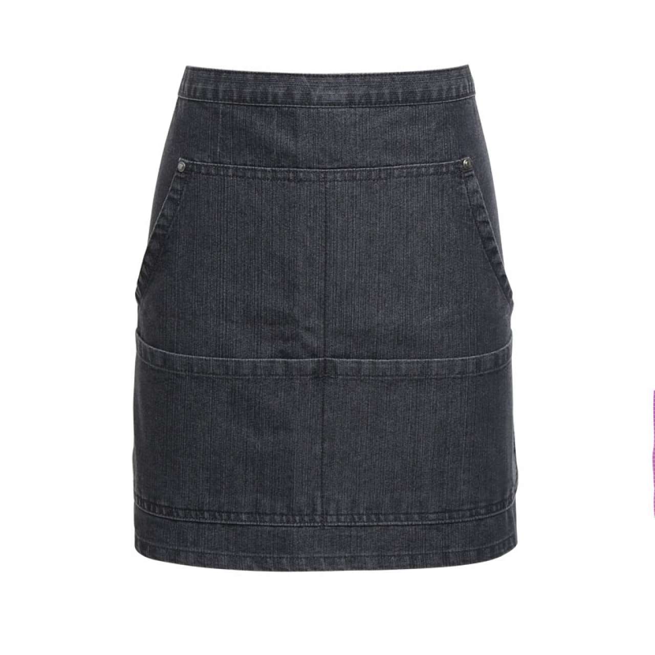 PR125 - JEANS STITCH DENIM WAIST APRON