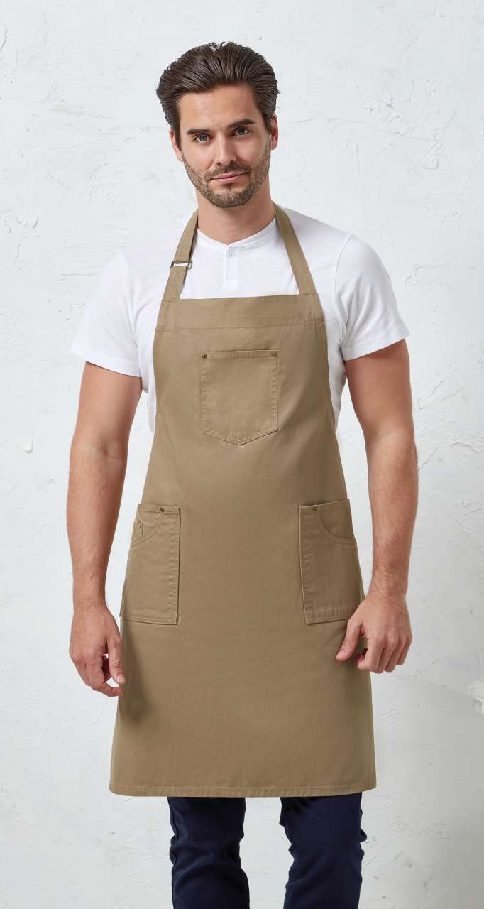 PR132 - 'CHINO’ BIB APRON