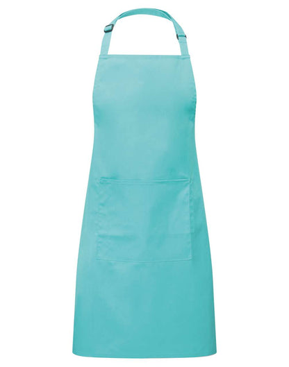 PR154 - 'COLOURS COLLECTION’ BIB APRON WITH POCKET