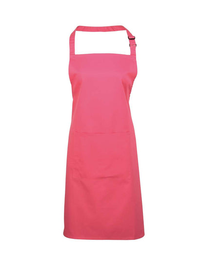 PR154 - 'COLOURS COLLECTION’ BIB APRON WITH POCKET