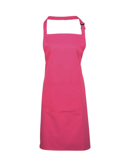PR154 - 'COLOURS COLLECTION’ BIB APRON WITH POCKET
