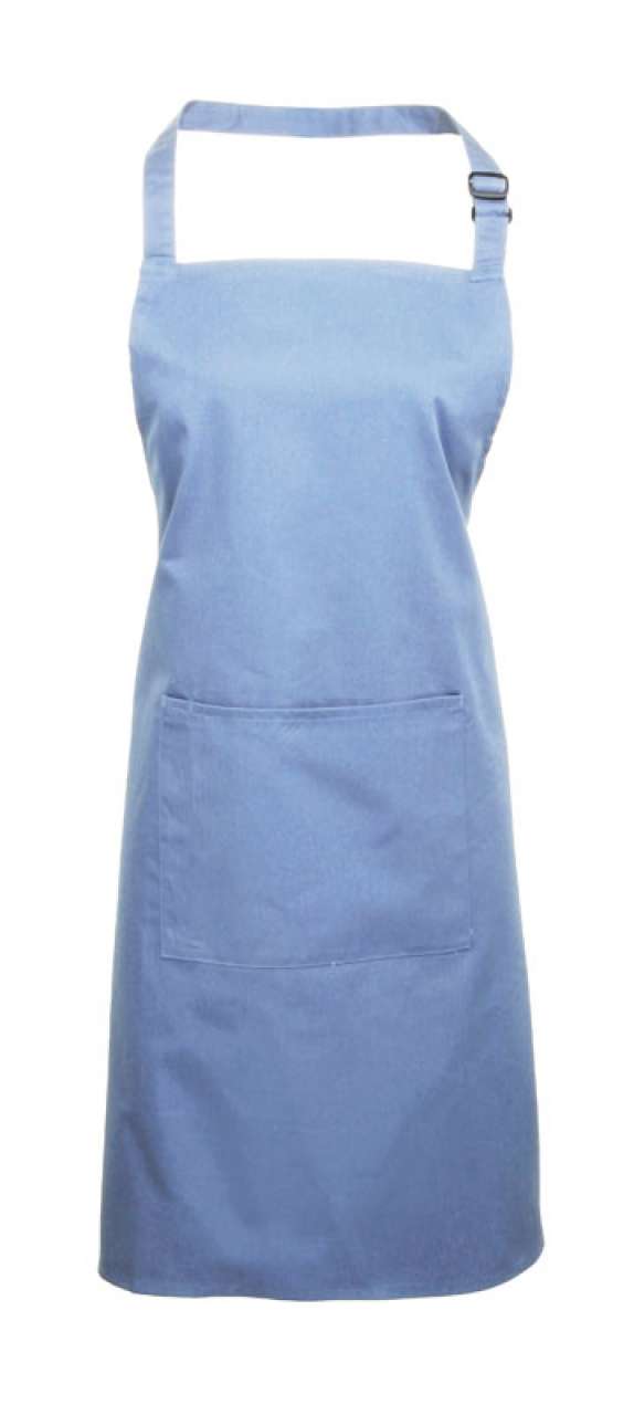 PR154 - 'COLOURS COLLECTION’ BIB APRON WITH POCKET