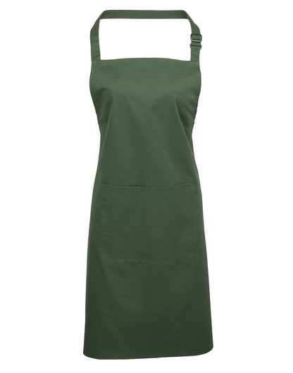 PR154 - 'COLOURS COLLECTION’ BIB APRON WITH POCKET
