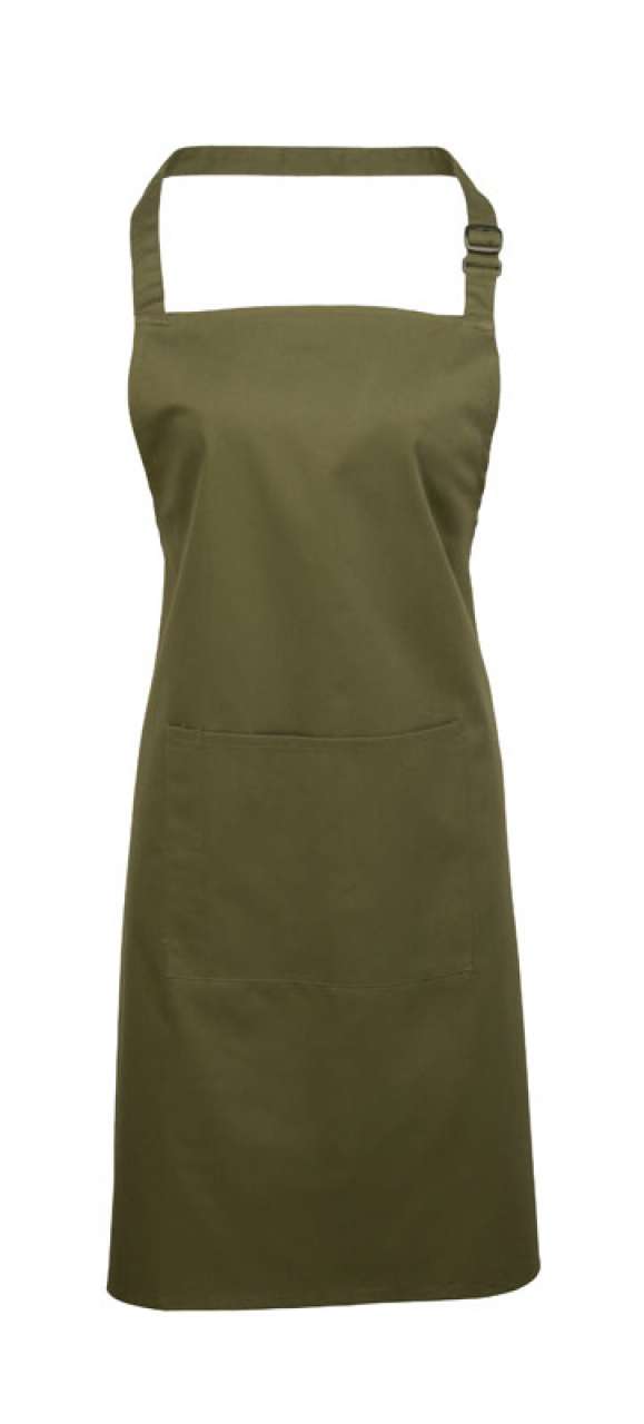 PR154 - 'COLOURS COLLECTION’ BIB APRON WITH POCKET