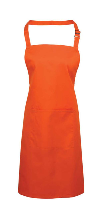 PR154 - 'COLOURS COLLECTION’ BIB APRON WITH POCKET