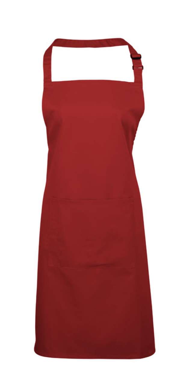 PR154 - 'COLOURS COLLECTION’ BIB APRON WITH POCKET