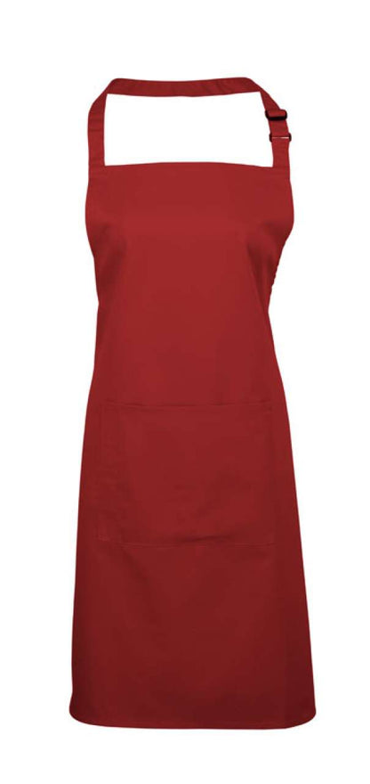 PR154 - 'COLOURS COLLECTION’ BIB APRON WITH POCKET