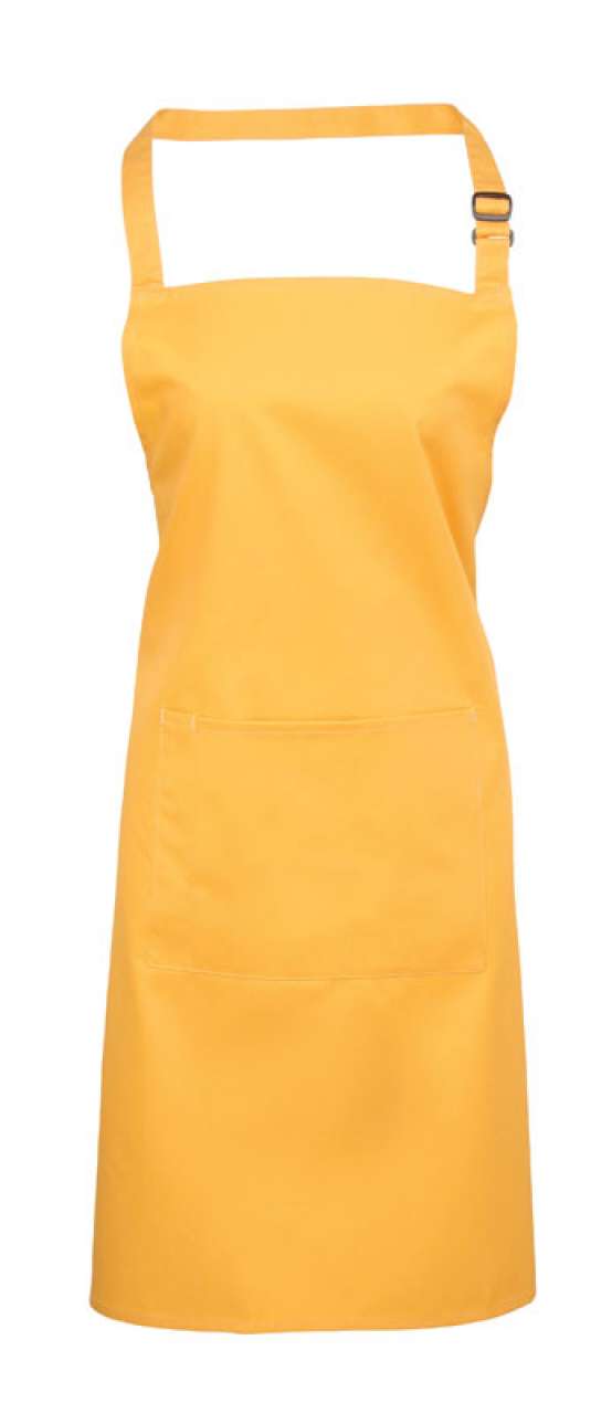 PR154 - 'COLOURS COLLECTION’ BIB APRON WITH POCKET