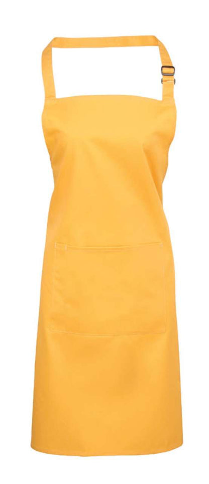 PR154 - 'COLOURS COLLECTION’ BIB APRON WITH POCKET