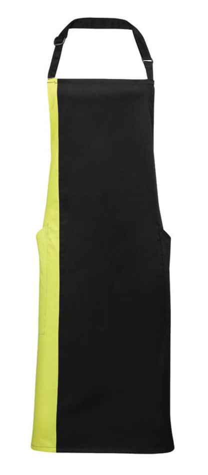PR162 - 'COLOURS COLLECTION’ CONTRAST BIB APRON