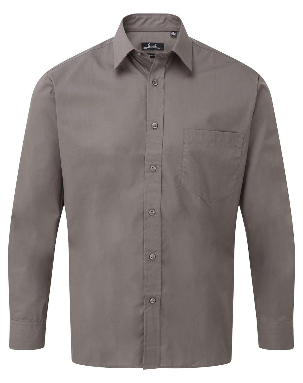 PR200 - MEN'S LONG SLEEVE POPLIN SHIRT