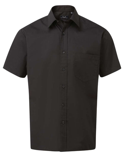 PR202 - MEN'S SHORT SLEEVE POPLIN SHIRT