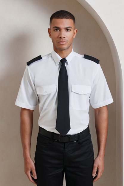 PR212 - MEN’S SHORT SLEEVE PILOT SHIRT