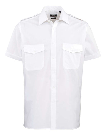 PR212 - MEN’S SHORT SLEEVE PILOT SHIRT