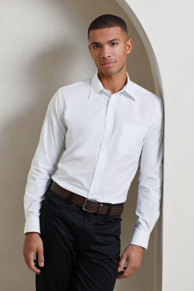 PR234 - MEN’S LONG SLEEVE SIGNATURE OXFORD SHIRT