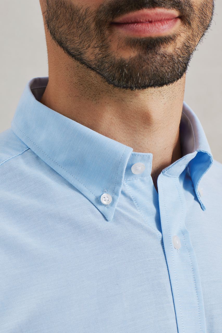 PR236 - MEN’S SHORT SLEEVE SIGNATURE OXFORD SHIRT