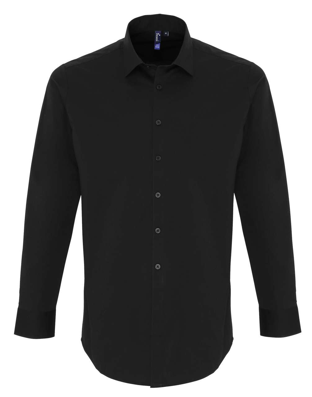 PR244 - MEN'S STRETCH-FIT COTTON POPLIN LONG SLEEVE SHIRT
