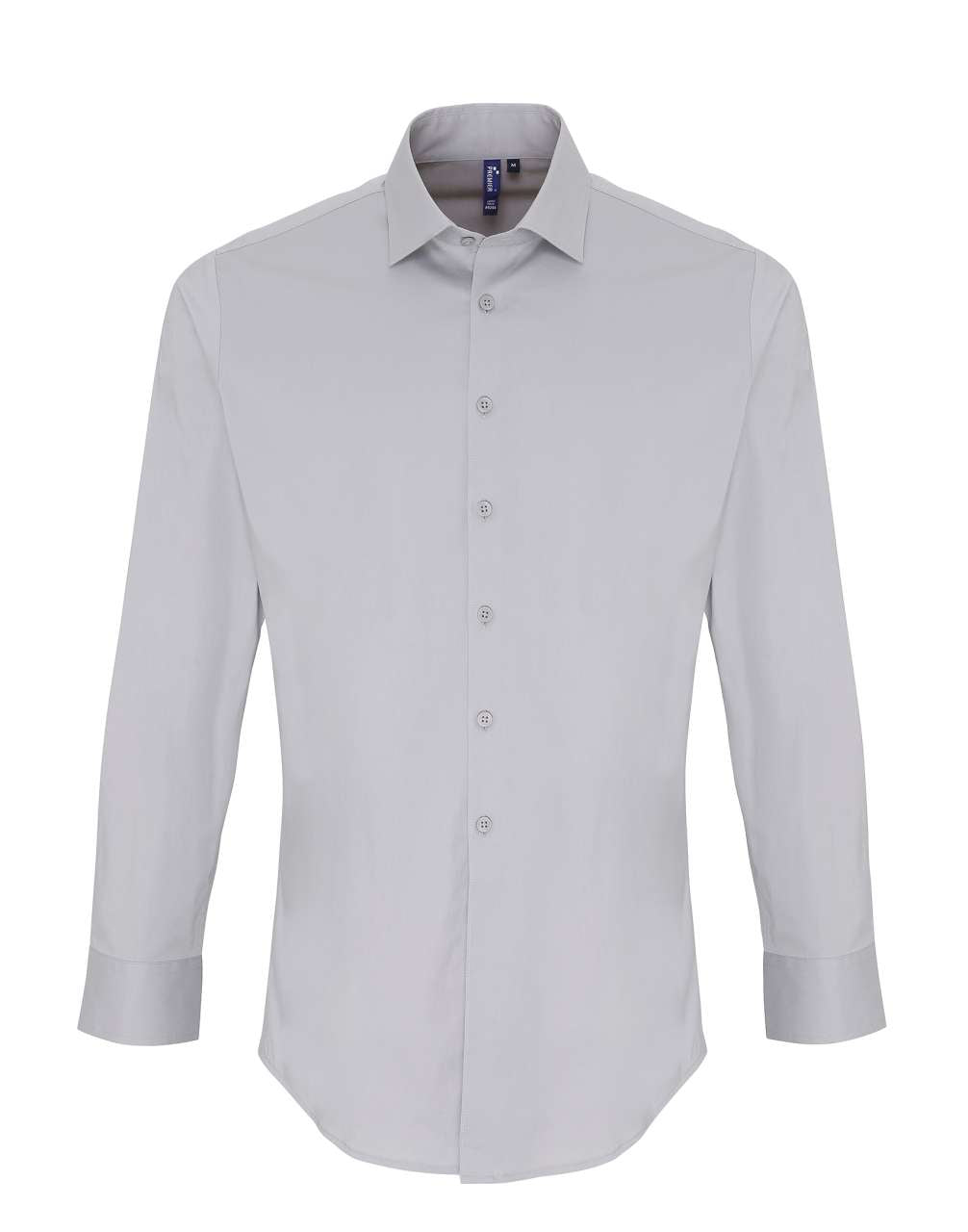 PR244 - MEN'S STRETCH-FIT COTTON POPLIN LONG SLEEVE SHIRT