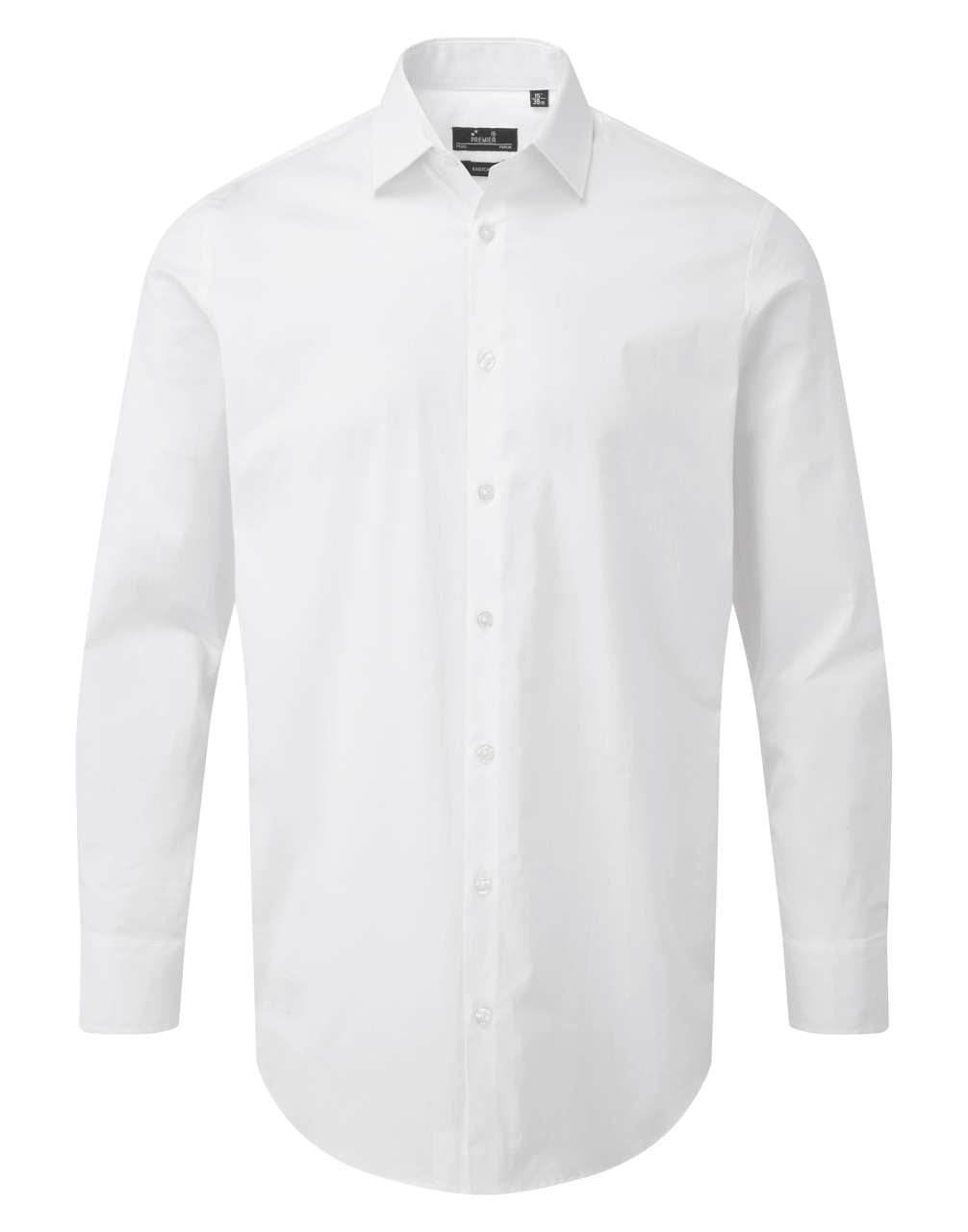 PR244 - MEN'S STRETCH-FIT COTTON POPLIN LONG SLEEVE SHIRT
