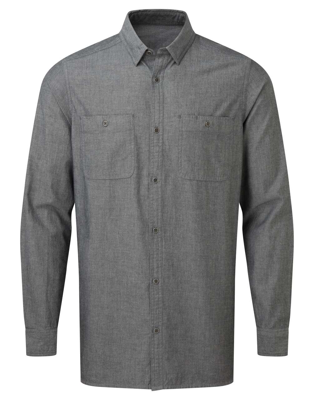 PR247 - MEN'S ORGANIC CHAMBRAY FAIRTRADE SHIRT