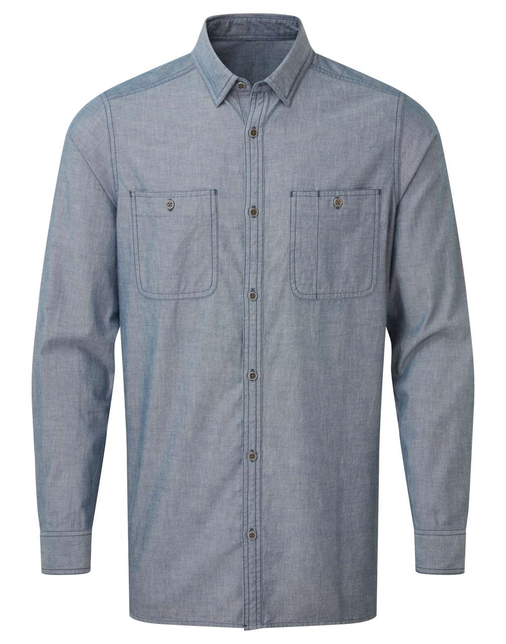 PR247 - MEN'S ORGANIC CHAMBRAY FAIRTRADE SHIRT