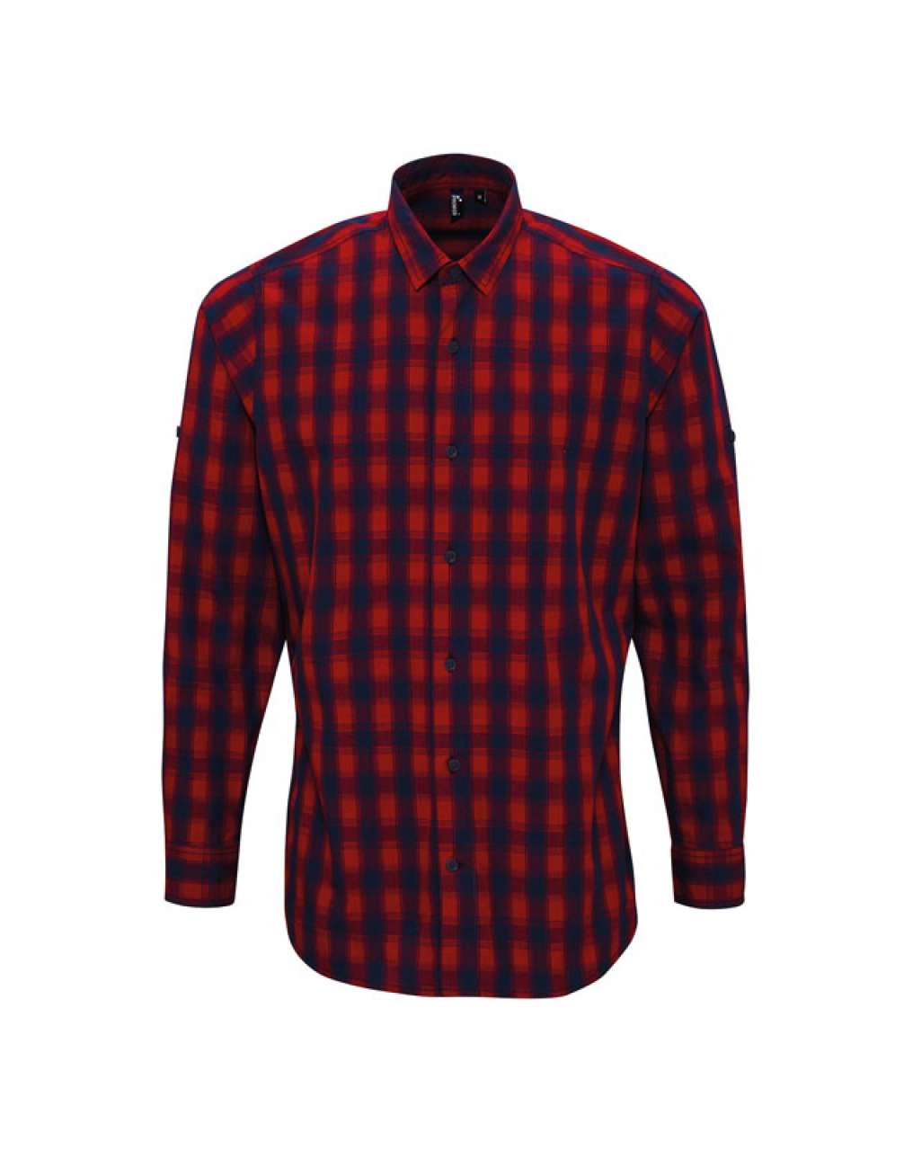 PR250 - 'MULLIGAN' CHECK - MEN'S LONG SLEEVE COTTON SHIRT