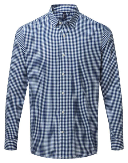 PR252 - 'MAXTON' CHECK MEN'S LONG SLEEVE SHIRT