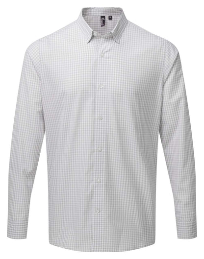 PR252 - 'MAXTON' CHECK MEN'S LONG SLEEVE SHIRT