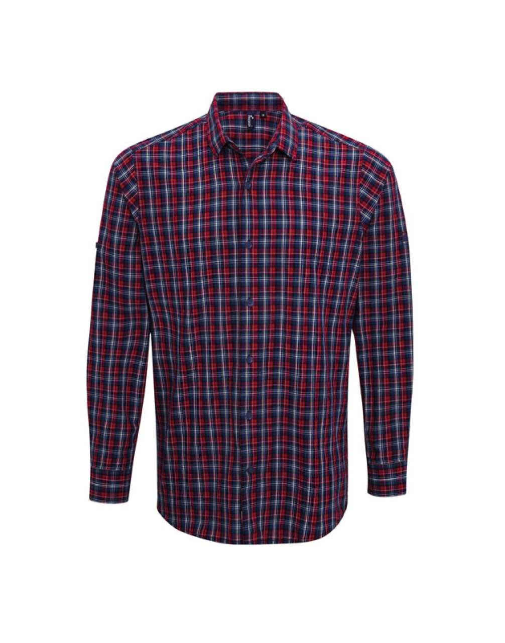 PR256 - 'SIDEHILL' CHECK - MEN'S LONG SLEEVE COTTON SHIRT