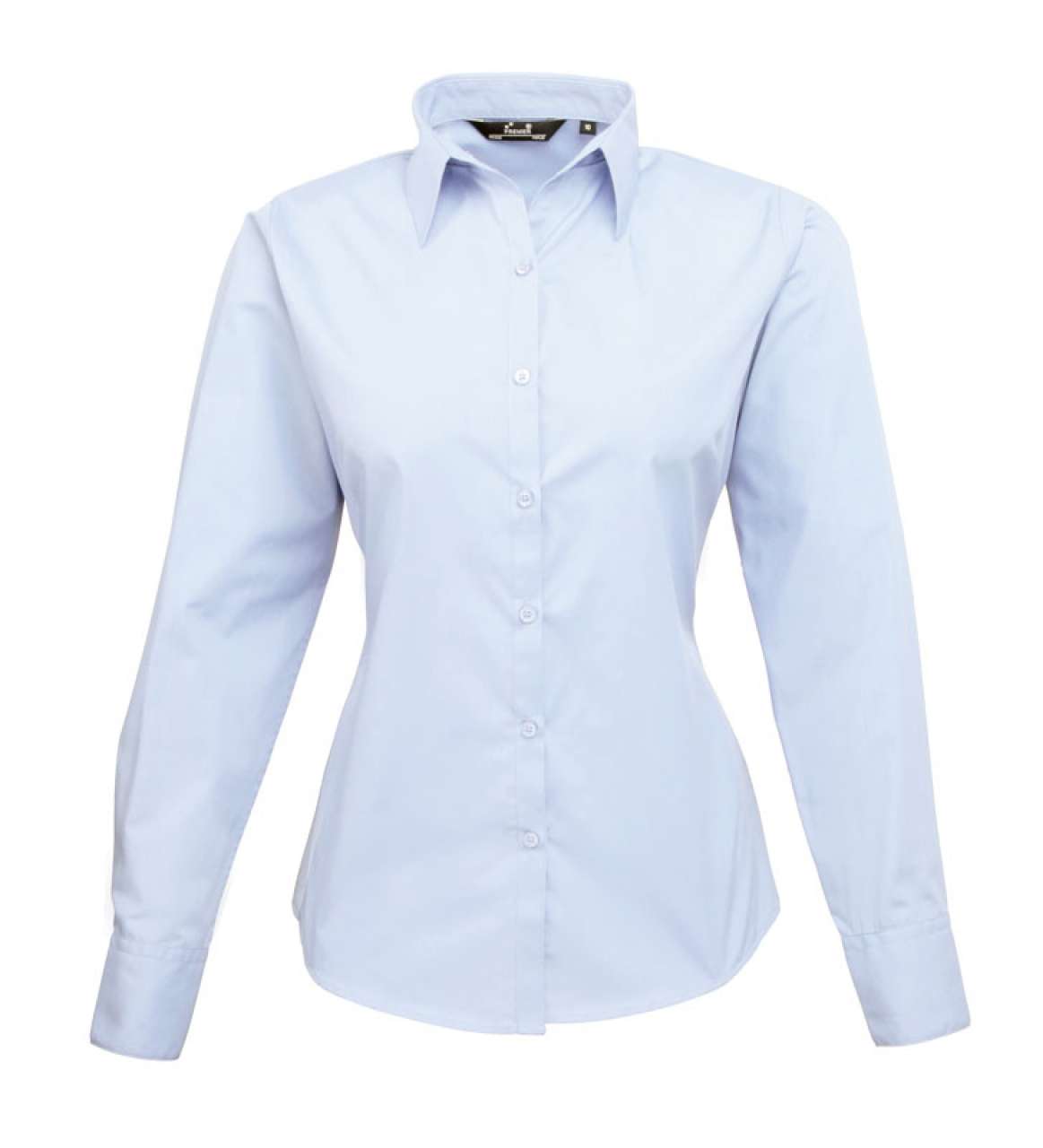 PR300 - WOMEN'S LONG SLEEVE POPLIN BLOUSE