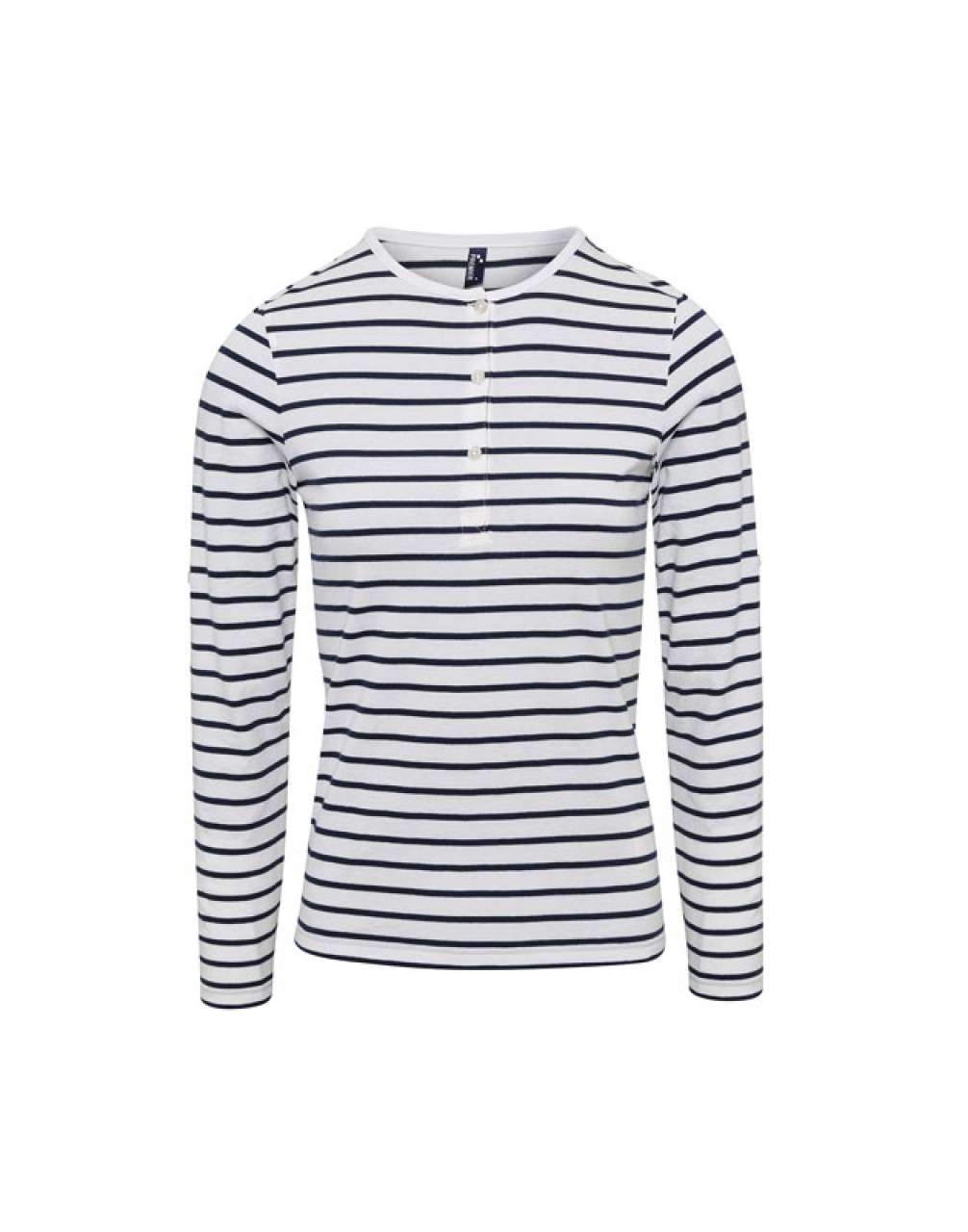 PR318 - WOMEN'S LONG JOHN ROLL SLEEVE TEE