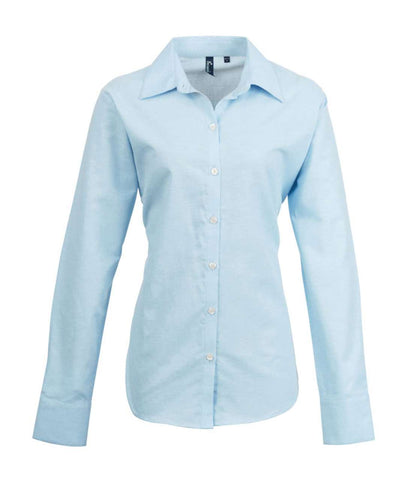 PR334 - WOMEN'S LONG SLEEVE SIGNATURE OXFORD BLOUSE