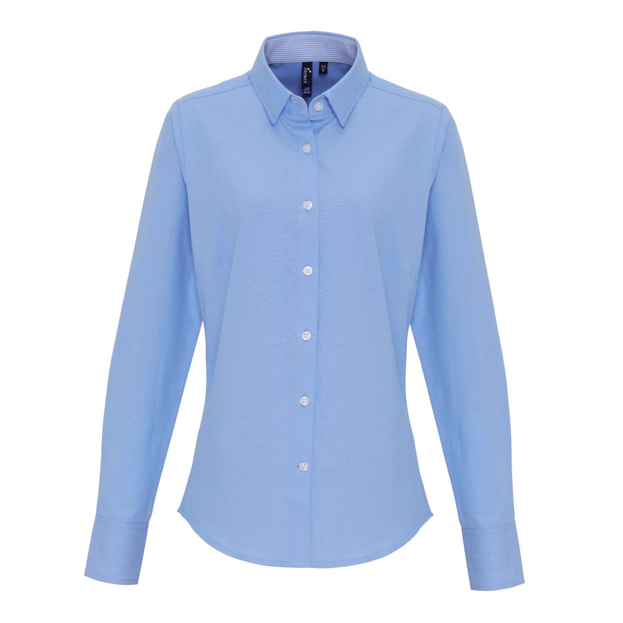 PR338 - WOMEN'S COTTON RICH OXFORD STRIPES SHIRT