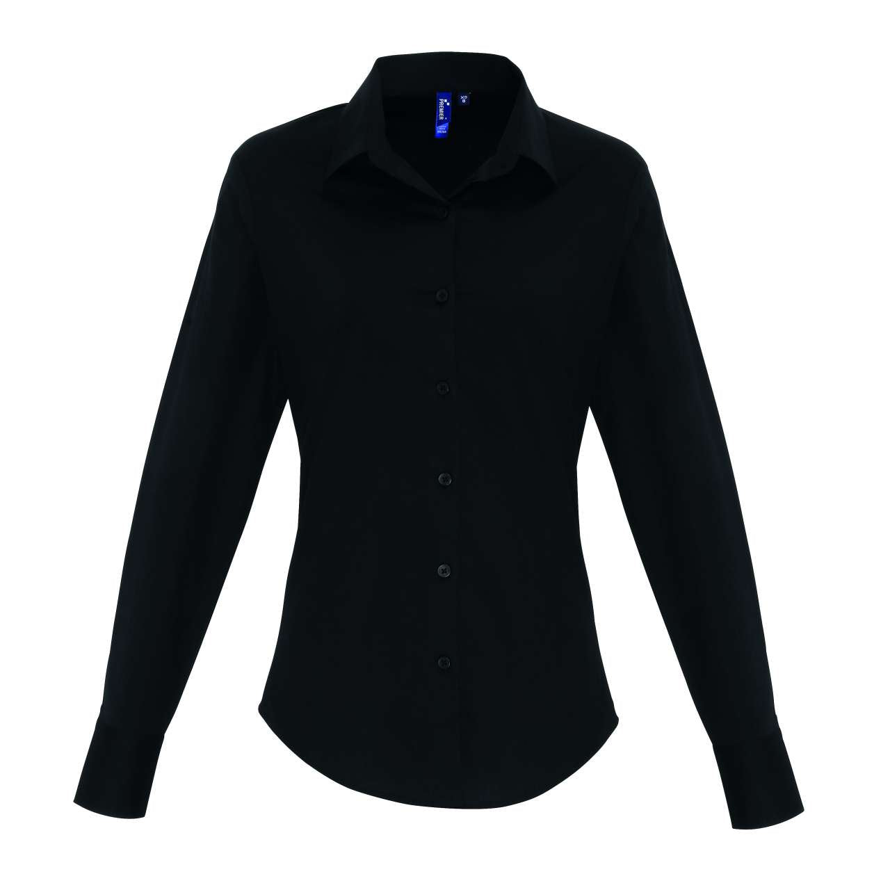 PR344 - WOMEN'S STRETCH-FIT COTTON POPLIN LONG SLEEVE SHIRT