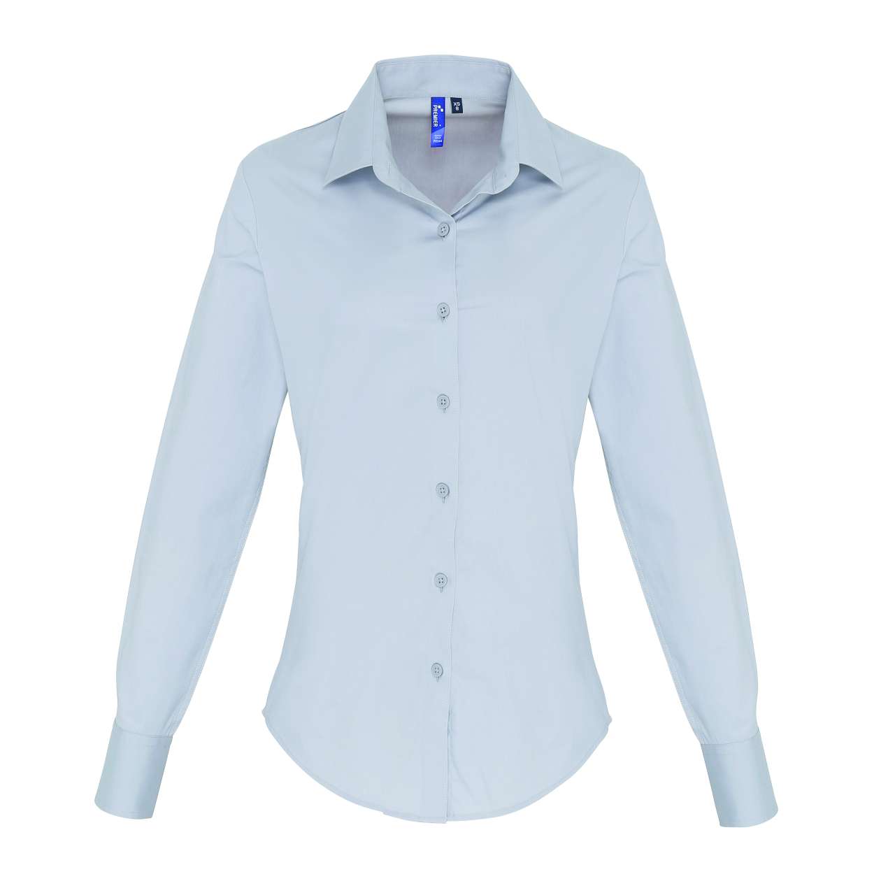 PR344 - WOMEN'S STRETCH-FIT COTTON POPLIN LONG SLEEVE SHIRT