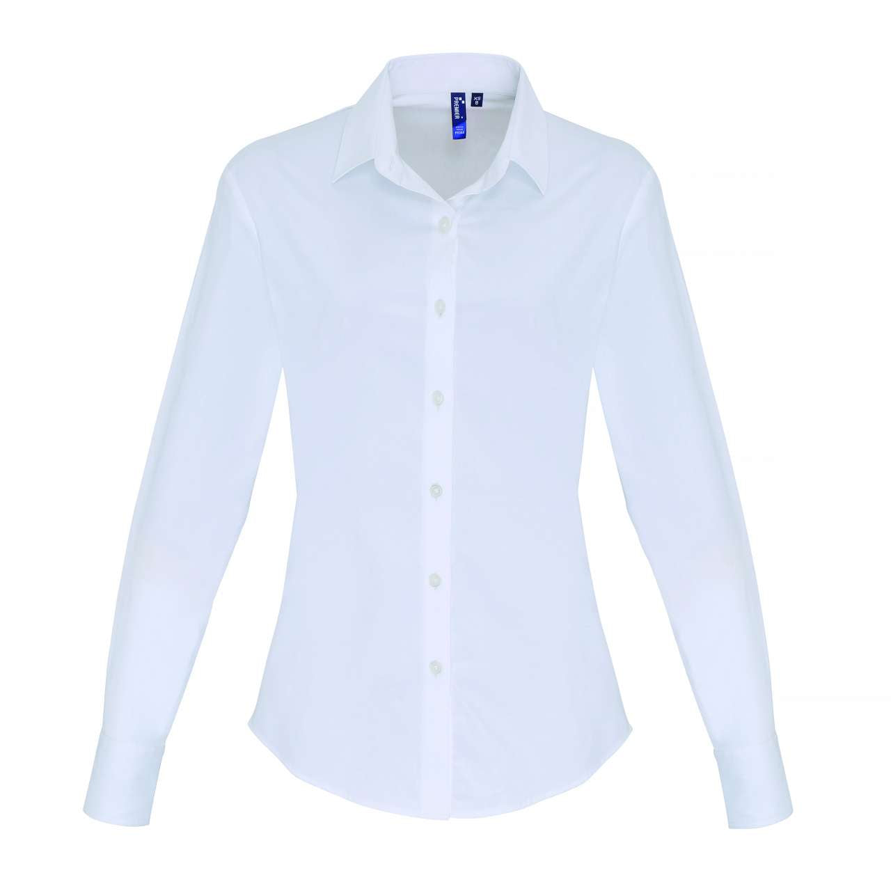 PR344 - WOMEN'S STRETCH-FIT COTTON POPLIN LONG SLEEVE SHIRT