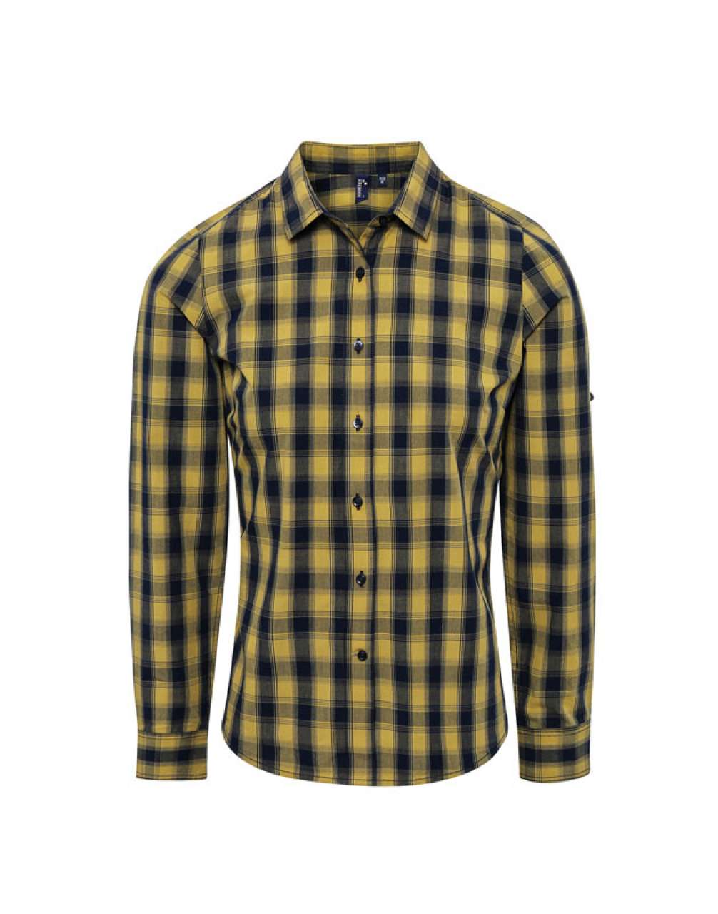 PR350 - 'MULLIGAN' CHECK - WOMEN'S LONG SLEEVE COTTON SHIRT