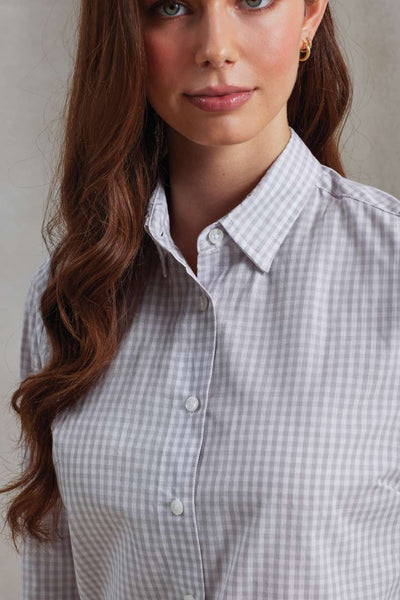 PR352 - 'MAXTON' CHECK WOMEN'S LONG SLEEVE SHIRT