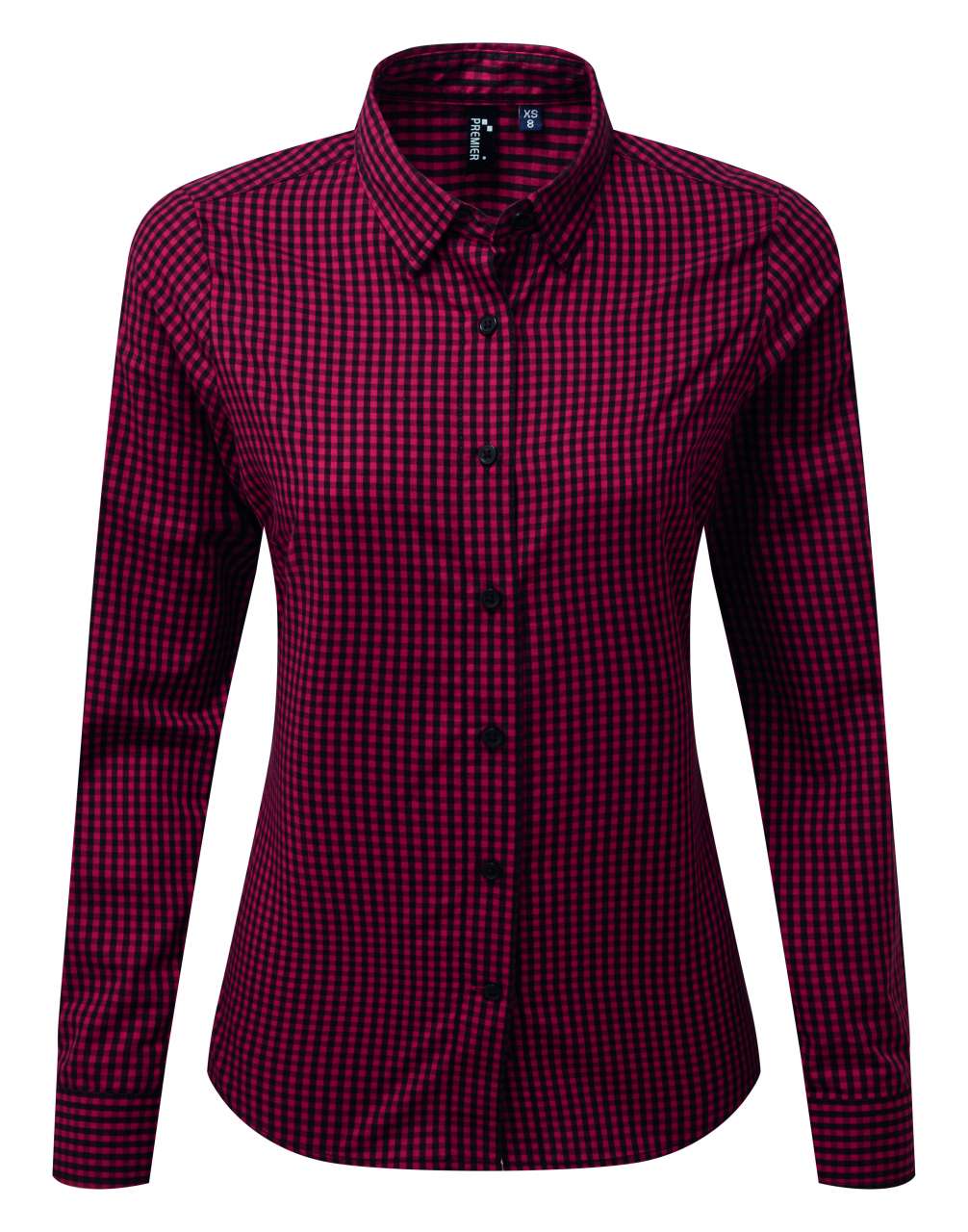 PR352 - 'MAXTON' CHECK WOMEN'S LONG SLEEVE SHIRT