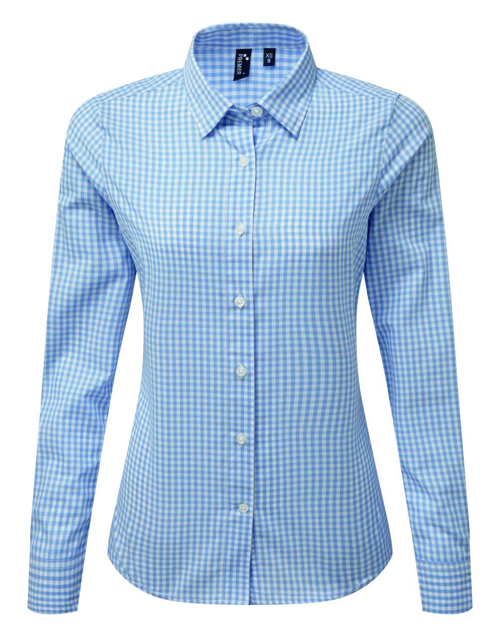 PR352 - 'MAXTON' CHECK WOMEN'S LONG SLEEVE SHIRT