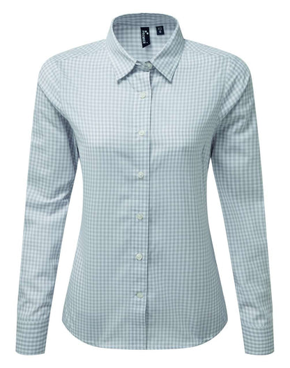 PR352 - 'MAXTON' CHECK WOMEN'S LONG SLEEVE SHIRT