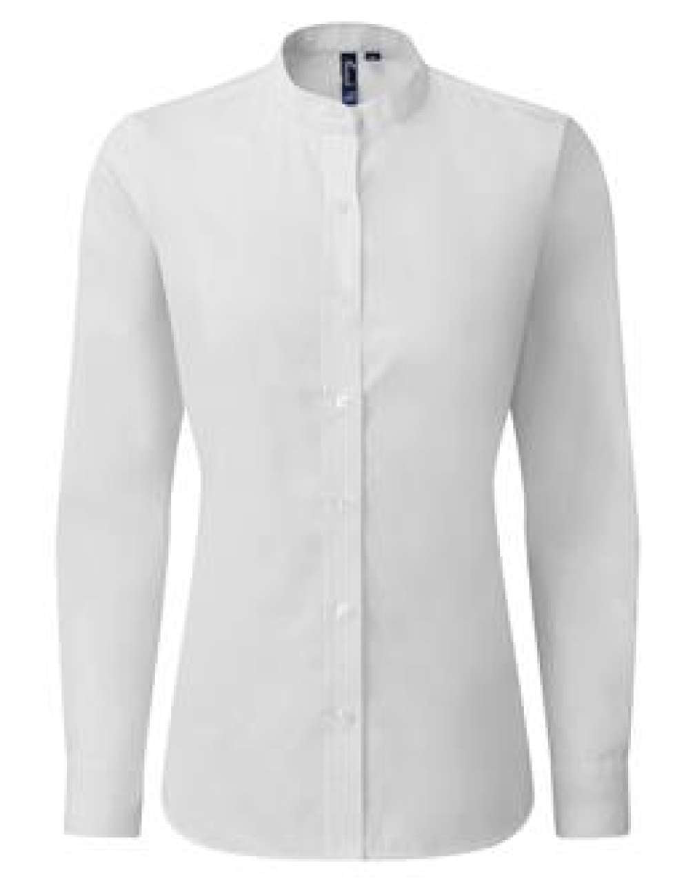 PR358 - WOMEN’S BANDED COLLAR 'GRANDAD' SHIRT