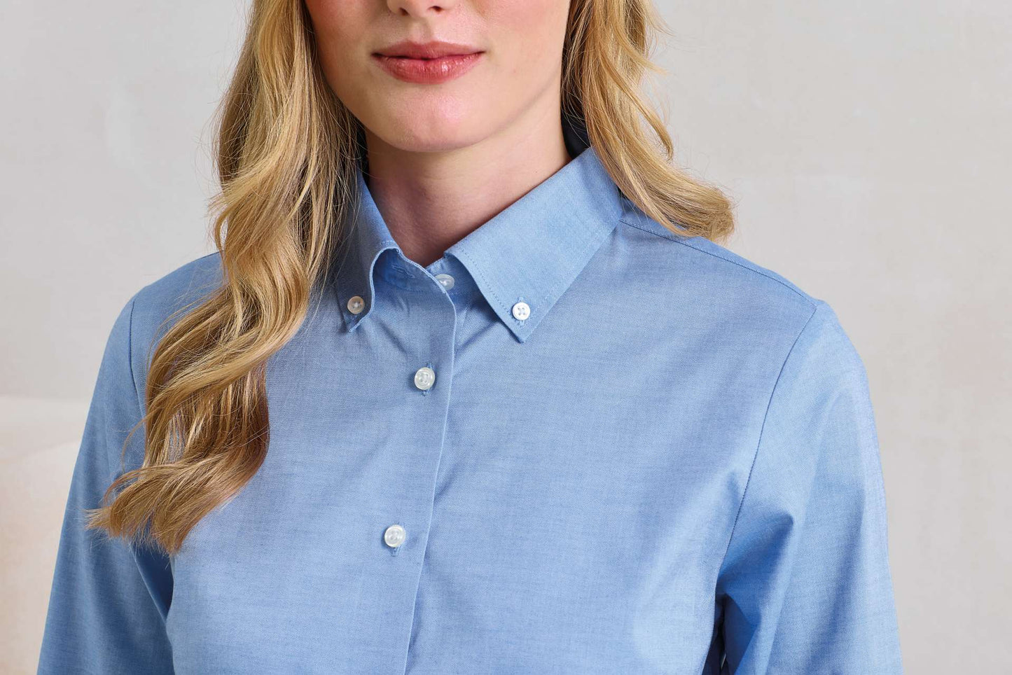 PR384 - SUPREME’ OXFORD WOMEN’S LONG SLEEVE SHIRT