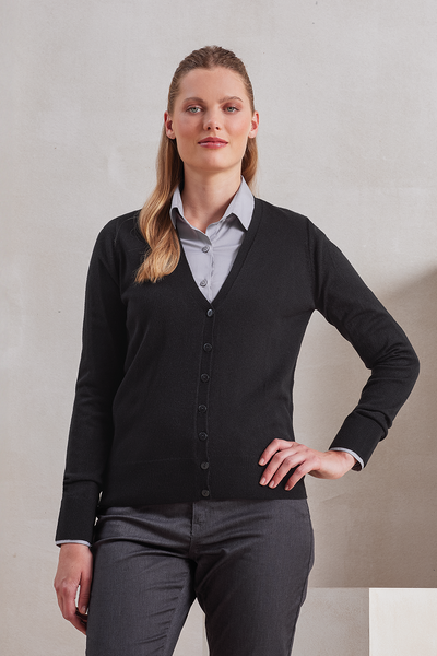 PR402 - 'ESSENTIAL' ACRYLIC WOMEN'S CARDIGAN