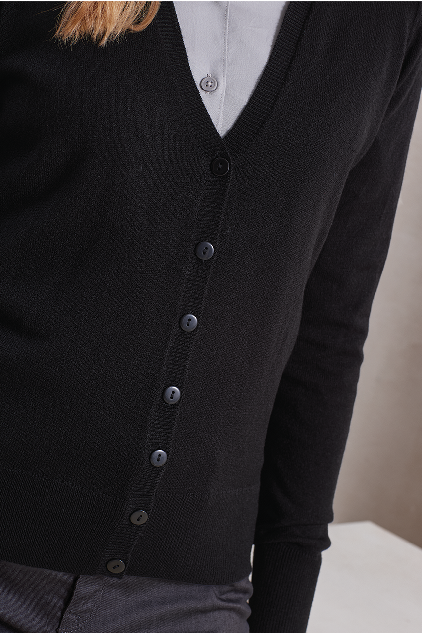 PR402 - 'ESSENTIAL' ACRYLIC WOMEN'S CARDIGAN