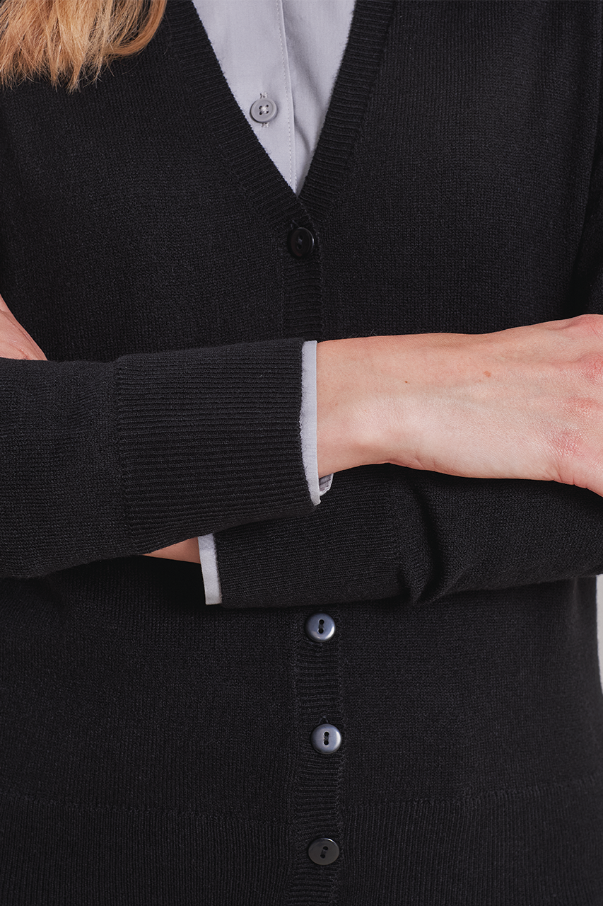 PR402 - 'ESSENTIAL' ACRYLIC WOMEN'S CARDIGAN