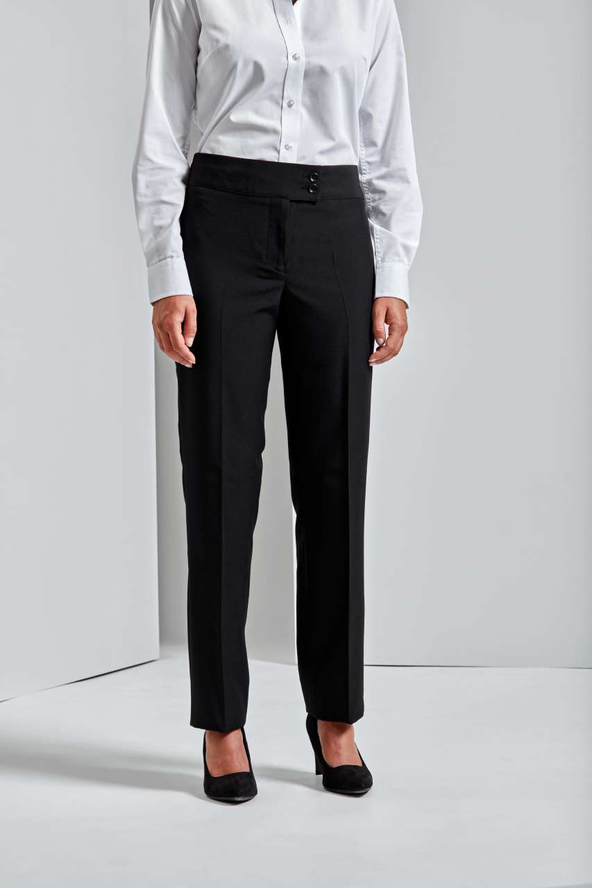 PR536 - LADIES' 'IRIS' STRAIGHT LEG TROUSERS
