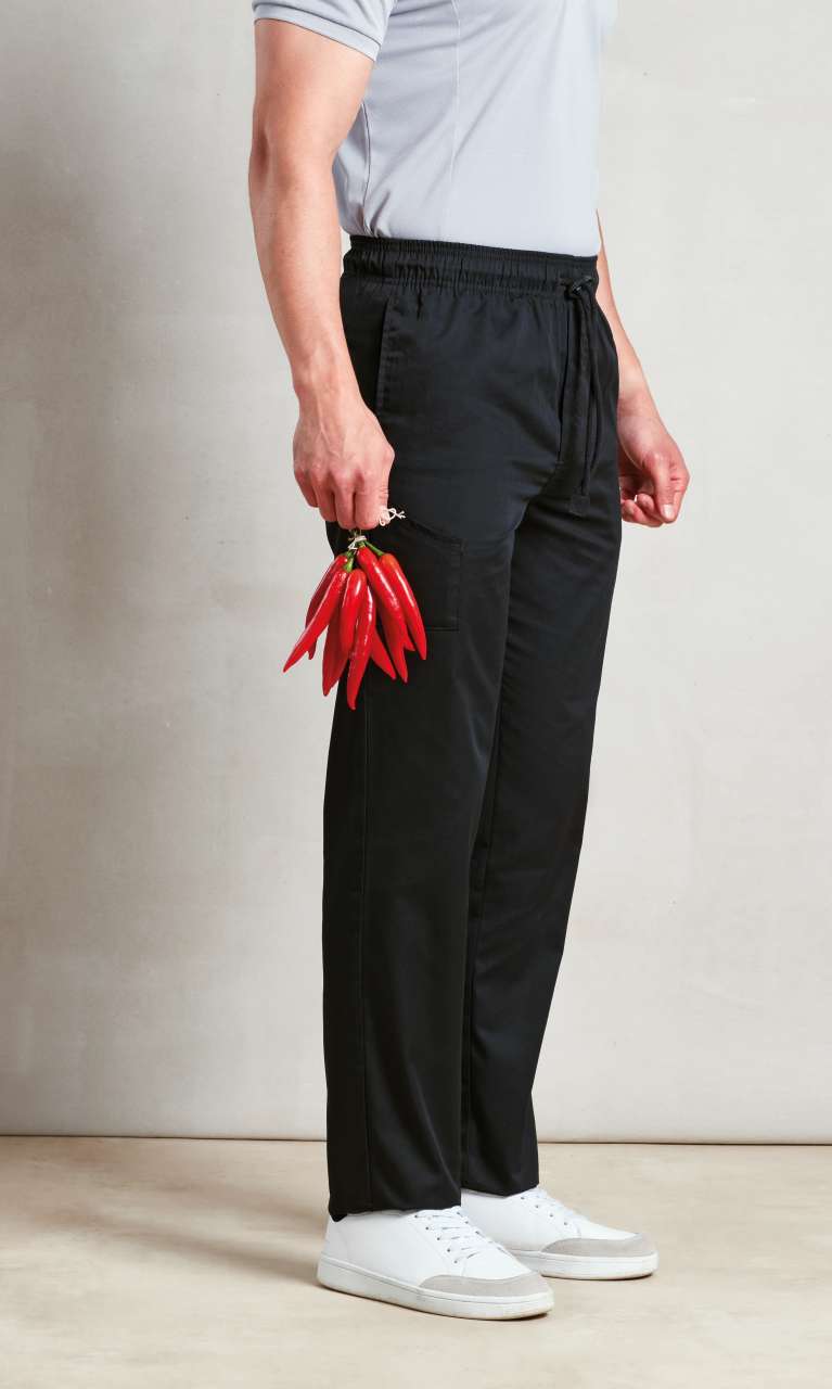 PR554 - CHEF'S 'SLIM FIT' TROUSERS
