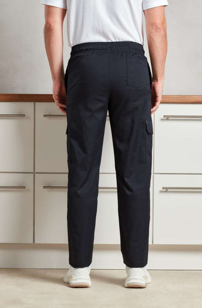 PR555 - 'ESSENTIAL' CHEF'S CARGO POCKET TROUSERS