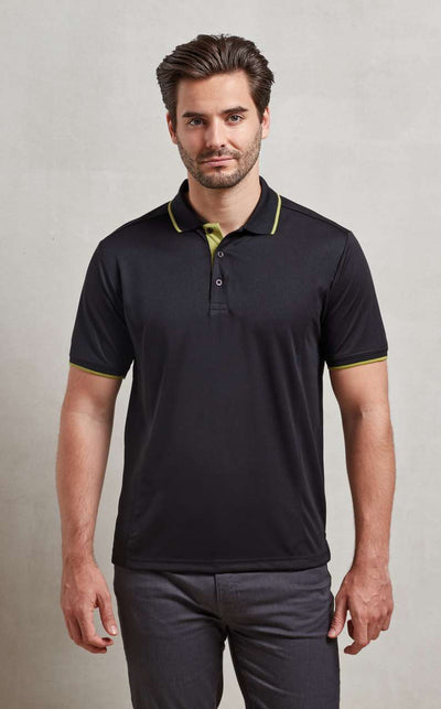 PR618 - MEN’ S CONTRAST COOLCHECKER® POLO